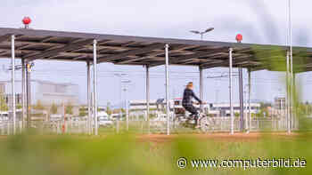 Deutschlandweit erster Solardach-Radweg in Freiburg eröffnet