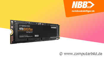 NBB.com: Samsung 970 Evo Plus mit 500 GB für 43 Euro