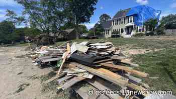 ‘It’s surreal’ | Virginia Beach family hid in closet as tornado ripped the roof from their home