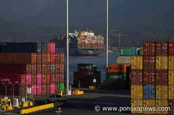 Statistics Canada says merchandise trade surplus $972 million in March