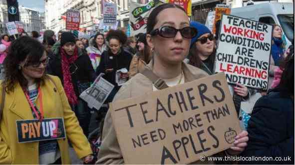 A Striking Number of Walkouts by Ivana Clapperton, Graveney School