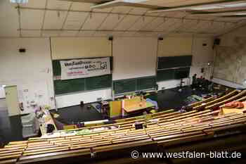 Uni-Hörsaal in Bielefeld weiter besetzt: Wie weit darf Klima-Aktivismus gehen?