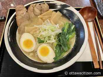 Dining Out: Jinsei Ramen's bowls of Japanese soup rank among Ottawa's best