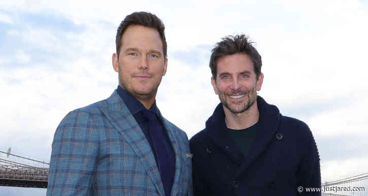 Bradley Cooper Joins Chris Pratt at 'Guardians of the Galaxy Vol. 3' Screening in NYC