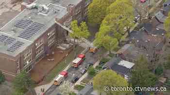 Fire breaks out in classroom at east Toronto school