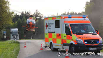 Schwerer Motorradunfall auf der Mü22 bei Reichertsheim