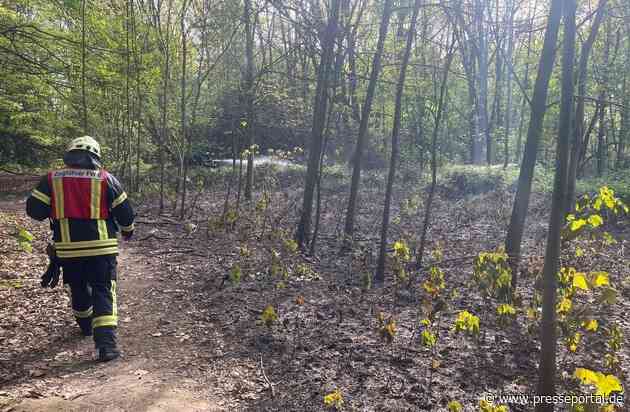 FW-MH: Feuerwehr löscht größeren Vegetationsbrand im Wittkamp Park