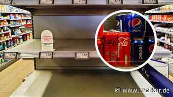 Supermarkt-Kunden vor Limo-Engpass: Coca-Cola und Pepsi droht wichtige Zutat auszugehen