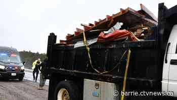 Traffic stop on Hwy 11 for insecure load turned much more serious for driver