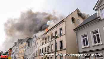 Großeinsatz nach Brand mit zwei Toten in Flensburg