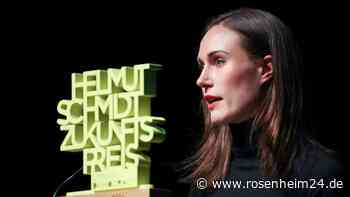 Helmut-Schmidt-Zukunftspreis für Sanna Marin