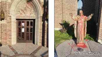 Red paint vandal who hit 4 churches after residential school graves found gets 3 months