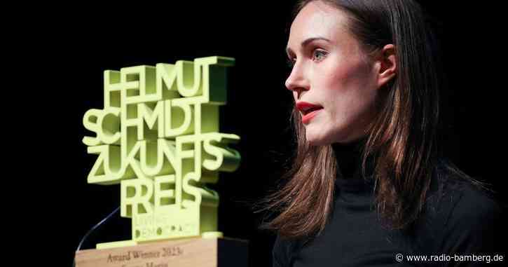 Helmut-Schmidt-Zukunftspreis für Sanna Marin