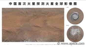 China's Tianwen 1 orbiter produces global map of Mars (video)