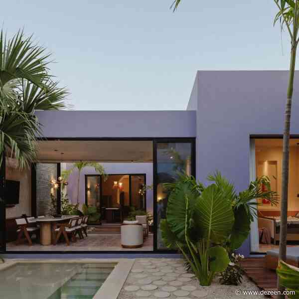Workshop Architects renovates and expands purple Mérida home