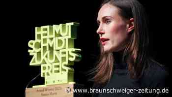 Helmut-Schmidt-Zukunftspreis für Sanna Marin