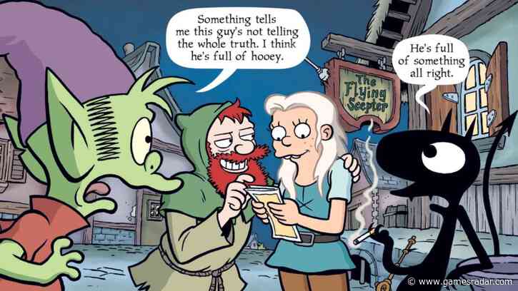 Matt Groening's Disenchantment comes to comics with "over 500 pages" of unpublished stories