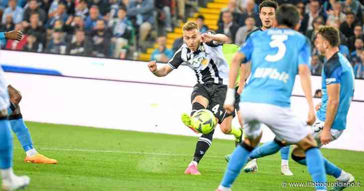 Udinese-Napoli 1-0, la diretta – Lovric gol dopo 13′, azzurri male nel primo tempo (solo un’occasione con Osimhen). Città pronta a esplodere