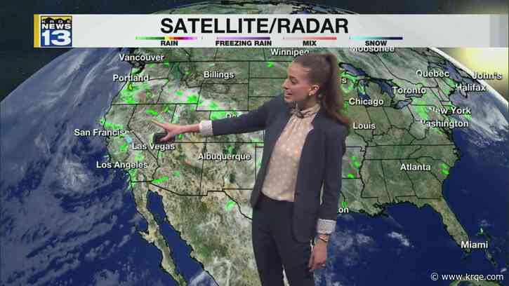 Moisture departs and fire danger returns