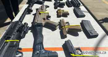 Edmonton police issue warrants for 3 people after 11 firearms seized