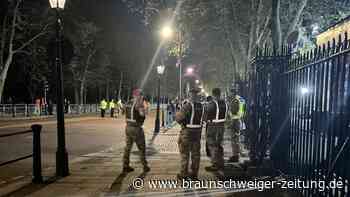 Nach Festnahme am Palast: Mann in geschlossener Psychiatrie
