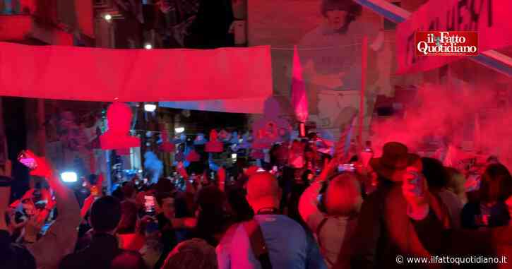 Scudetto Napoli, il boato per le strade al momento del gol del pareggio di Osimhen
