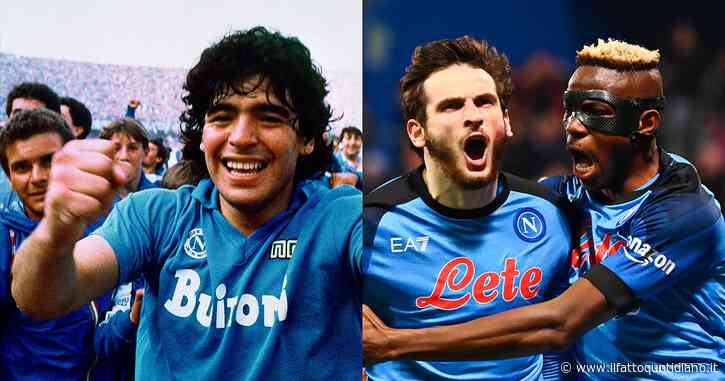 Scudetto Napoli, il parallelo tra 1987 e 2023: dalla retorica di Maradona e i suoi scugnizzi al trionfo di un progetto scientifico