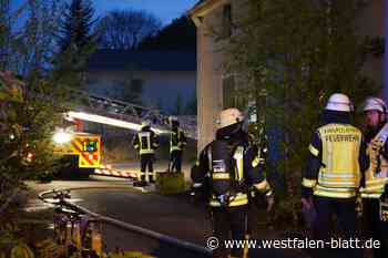 Bielefeld: Feuerwehr bei Zimmerbrand im Einsatz