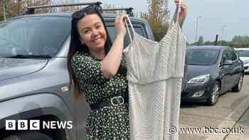Portsmouth bride reunited with dress after car boot sale mix up
