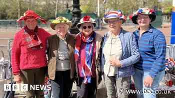 King's Coronation: Five friends camping out for days on the Mall