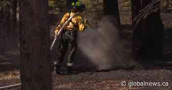 Banff assesses the damage left by out of control fire