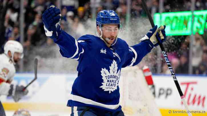 Panthers lead Leafs 3-2 after second period