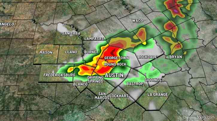 Drying overnight with higher storm chances Friday