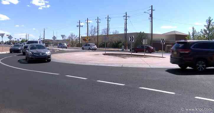 Northeast Albuquerque roundabout sparks driver confusion