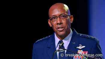 Air Force’s CQ Brown likely to be selected as next Chairman of the Joint Chiefs