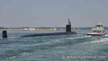 Navy’s sub boss Houston tapped to lead naval nuclear power office
