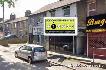 Lalbagh Tandoori in Watford given 1/5 food hygiene rating