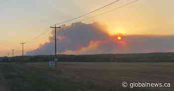 Athabasca County evacuation order issued due to wildfire northeast of town