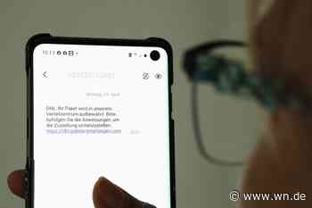 Abzocke mit falschen SMS vom Paketdienst