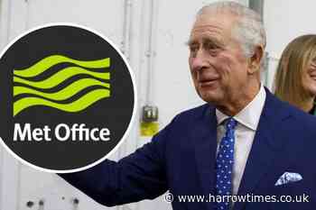 London weather: Heavy rain expected for King's Coronation weekend