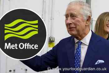 London weather: Heavy rain expected for King's Coronation weekend