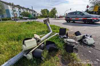 Ampel am Albersloher Weg umgefahren