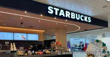 Starbucks coffee shop opens at Newcastle International Airport creating 10 new jobs