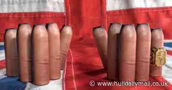 Vape company release Coronation memorabilia styled on King Charles's fingers