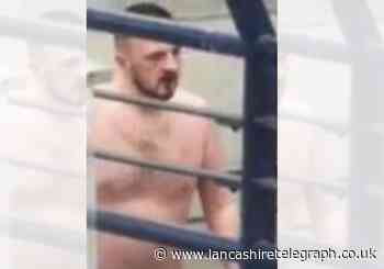 Topless man wanted after train conductor punched at Blackburn