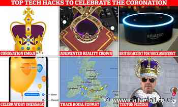 Top tech hacks to celebrate the King's coronation - including sending a crown emoji