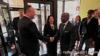 Second Gentleman Doug Emhoff visits Minnesota businesses
