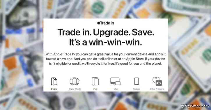 Apple trade-in values updated, with mix of increases and decreases