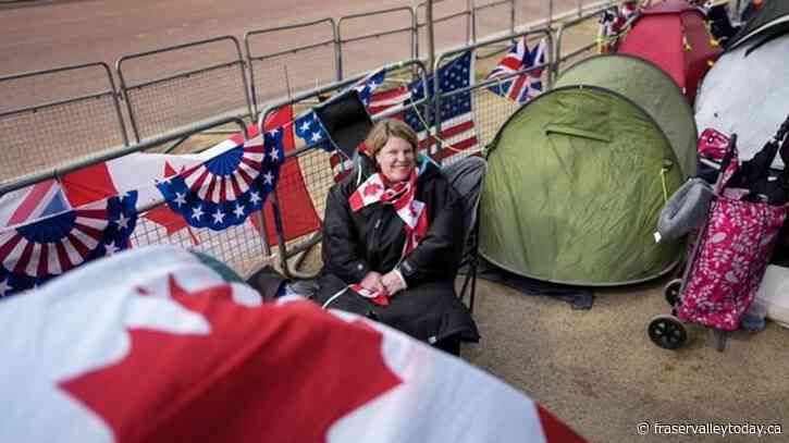 With flags and fancy hats, Canadians join the crowds ahead of King’s coronation