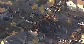 Multiple homes destroyed by fire in Fort Saskatchewan
